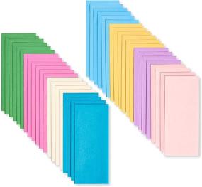 img 3 attached to American Greetings Pastel Multi Color 40 Sheets