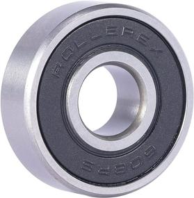 img 3 attached to 🛼 Rollerex 608-2RS Wheel Bearings 20-Pack: High-Quality Carbon Steel for Inline Skates, Rollerskates, Skateboards, RipStiks, and More