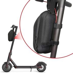 img 3 attached to SEWAY Scooter Storage Bag: Durable EVA Front Hanging Bag for M365 and ES Series Scooters - Carry Charger Tools Easily!