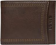 👔 levi's men's slim bifold wallet - stylish men's accessories for everyday use logo