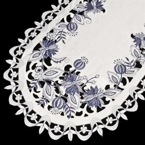 img 2 attached to Linens Art Things: Exquisite Embroidered Dresser Food Service Equipment & Supplies