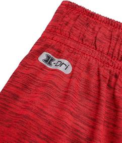 img 1 attached to 🏀 RBX Boys' Active Shorts for Basketball - Athletic Performance Shorts (2 Pack)