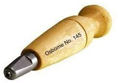 img 1 attached to 🪡 C.S. Osborne Sewing Awl Haft No. 145 - American Made for Superior Quality!