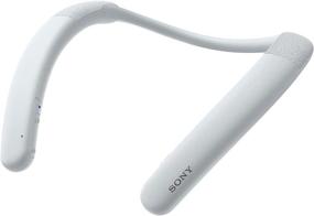img 4 attached to Sony SRS-NB10 White Neckband Bluetooth Speaker: Comfortable, Lightweight, and Work-Friendly with 20 Hours Battery Life, Built-in Mic, and IPX4 Splash-Resistance