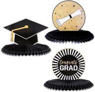 juvale honeycomb graduation centerpieces decorations logo