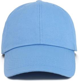 img 3 attached to 🧢 Trendy Apparel Shop: Oversize XXL Plain Unstructured Soft Crown Cotton Dad Hat - Fashion Statement for Fathers