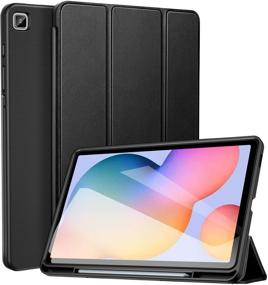 img 4 attached to 📱 ZtotopCase Galaxy Tab S6 Lite 10.4" Case with Pen Holder, Auto Wake/Sleep, Slim PU Lightweight Trifold Stand Folio Cover for Samsung Galaxy S6 Lite Tablet 2020 (SM-P610/P615) - Black