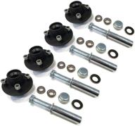 🚚 the rop shop (pack of 4) trailer axle kits with hardware - rated 1250 lb each for 2000 lb axle - get yours now! logo