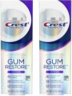 🦷 crest pro health gum restore advanced whitening toothpaste, 3.7 oz (104g) - 2 pack logo