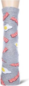 img 3 attached to 🧦 Quirky and Fun: Hot Sox Food Novelty Casual Crew Socks for Boys!