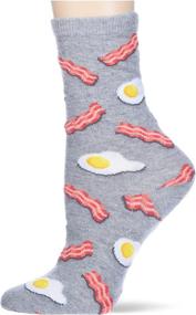 img 4 attached to 🧦 Quirky and Fun: Hot Sox Food Novelty Casual Crew Socks for Boys!