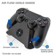 🎮 enhanced playstation 4 controller cooling attachment - nyko intercooler grip logo