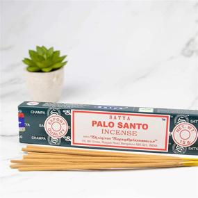 img 1 attached to Satya Nag Champa Palo Santo 🔥 Incense Sticks - 12 Packs, 15g Each (1)