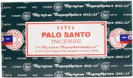 satya nag champa palo santo 🔥 incense sticks - 12 packs, 15g each (1) логотип