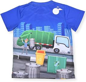 img 1 attached to 👕 Blippi Boy's Sublimation Crewneck Tee Shirt: Top Children's Activewear Choice for Kids