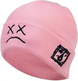 img 4 attached to SHENGQXGLL Beanie Crying Winter Stretchy Outdoor Recreation