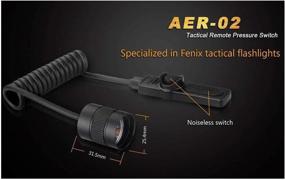 img 1 attached to Fenix AER-02 Remote Switch: Optimal Control for TK09, TK11R5, TK12, TK15, TK21, TK22 & PD35 Flashlights