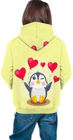 img 1 attached to NiuKom Unicorn Rainbow Sweatshirt Pullover Boys' Clothing and Fashion Hoodies & Sweatshirts