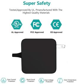 img 2 attached to 🔌 45W USB-C AC Adapter Charger with 7.5Ft Power Cord Supply, Compatible with Lenovo Chromebook c330 100e 300e 500e s330 c340 s340 USB Type C School Chromebook n23 Yoga Laptop