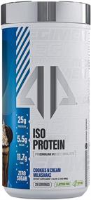 img 3 attached to AP Sports Regimen ISO PROTEIN 100% Pure Whey Isolate – Triple Cold Filtered, Building Lean Muscle Mass, Keto Friendly & Great Tasting – 25g Protein, Cookies N Cream Milkshake Flavor, 2 lbs