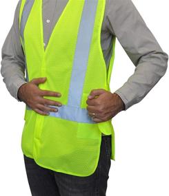 img 3 attached to 🚨 Enhanced Safety Visibility: NYOrtho Breathable Reflective High-Visibility Gear