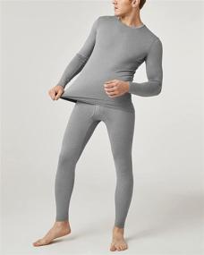 img 3 attached to LAPASA Heavyweight Thermal Underwear Fleece Outdoor Recreation and Climbing