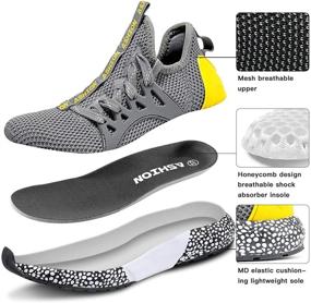 img 3 attached to ASHION Girls' Athletic Sneakers: Comfortable Running Shoes for Active Athletes