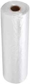 img 1 attached to 🛍️ Royal7 12x20 inch 385 Bags on a Roll Clear Plastic Produce Bag for Vegetable Fruits, Bread, and Food Storage (1 Roll)