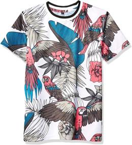 img 3 attached to Southpole T Shirt White Parrot Large Boys' Clothing