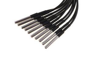 img 1 attached to Eowpower 10Pcs Stainless Steel DS18B20 Waterproof Temperature Sensors – Accurate Digital Temp Probes