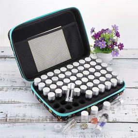 img 3 attached to 🎨 Hipiwe 60 Grids Diamond Painting Drills Storage Case: Art Craft Beads Sewing Pills Container Bag, Embroidery Storage Box Holder with Jewelry Rhinestones Organizer