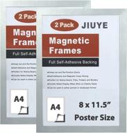 🖼️ a4 magnetic self-adhesive display frame by jiuye logo