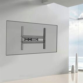 img 2 attached to 🖥️ Articulating TV Wall Mount Bracket for 37-70 inch Plasma, LED, LCD, OLED Flat Screen TVs up to 132 lbs, VESA 600x400mm (RDTVM), Black by WALI