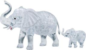 img 4 attached to Crystal Puzzle 59176 Elephant Pieces