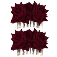 crownguide accessories flamenco hairstyles burgundy logo