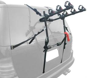 img 4 attached to 🚲 Tyger Auto TG-RK3B203S 3-Bike Trunk Mount Bicycle Rack – Deluxe Design for Sedans, Hatchbacks, Minivans, and SUVs