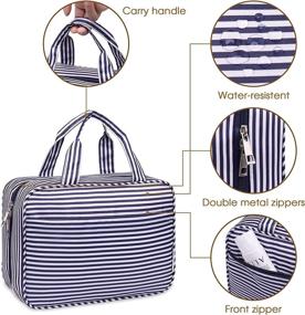 img 2 attached to Hanging Toiletry Travel Cosmetic Organizer: Your Essential Travel Accessories Solution