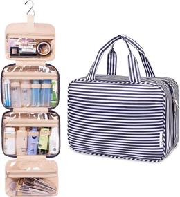 img 3 attached to Hanging Toiletry Travel Cosmetic Organizer: Your Essential Travel Accessories Solution