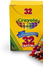 img 2 attached to 🖍️ Мелки Crayola, 32 штук разных цветов: отличные инструменты для творчества детей.