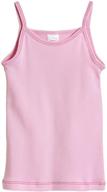 👚 girls' 100% cotton camisole cami tank top tee: made in usa by city threads logo