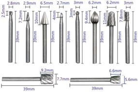 img 3 attached to Carbide Engraving Woodworking Drilling Sculpting