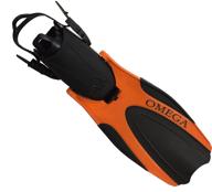 🐸 amphibian scuba diving fin with omega flip logo