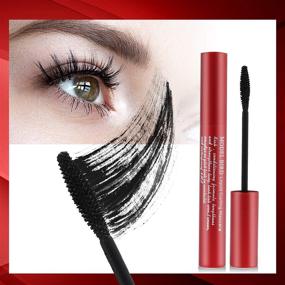 img 3 attached to Bonamour Mascara，Waterproof Luxuriously Voluminous Long Lasting