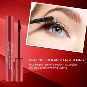 img 2 attached to Bonamour Mascara，Waterproof Luxuriously Voluminous Long Lasting