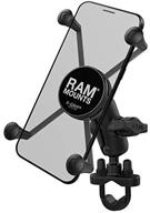 📱 безопасное крепление вашего большого телефона с помощью крепления ram mounts x-grip: идеально подходит для мотоциклов, квадроциклов/мультициклов и велосипедов логотип