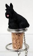 🍾 seo-friendly scottish terrier wine bottle stopper logo