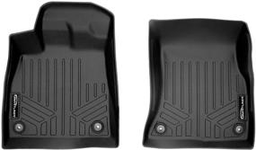 img 4 attached to MAXLINER Black Floor Mats Set for 2018-2021 Audi Q5 / SQ5 - 1st Row Liner