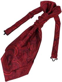 img 4 attached to 👔 Epoint Paisley Pre Tied Microfiber Men's Accessories for Ties, Cummerbunds & Pocket Squares - Model R013