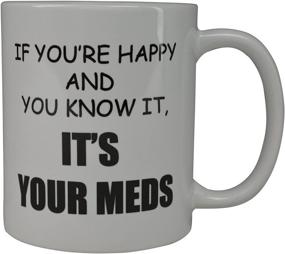 img 3 attached to 🤣 Rogue River Funny Meds Coffee Mug: Hilarious Gift Idea for Nurses, Doctors, and Office Coworkers!