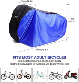 img 3 attached to Neverland Bike Cover: Ultimate Protection for Your Bicycle in Any Weather